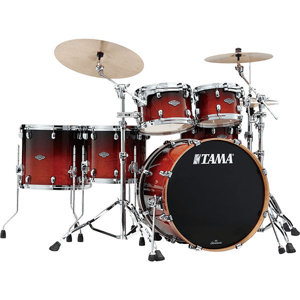 TAMA Starclassic Performer 5 pc. Shell Pack w/ 22" Bass Drum - Dark Cherry Fade