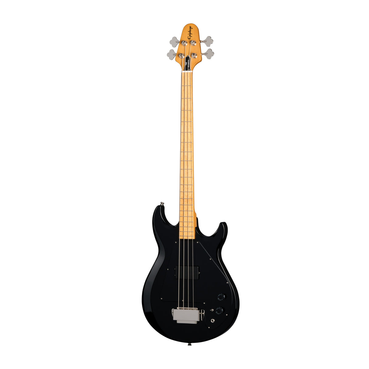 Epiphone Grabber Electric Bass Guitar - Ebony - Mint, Open Box