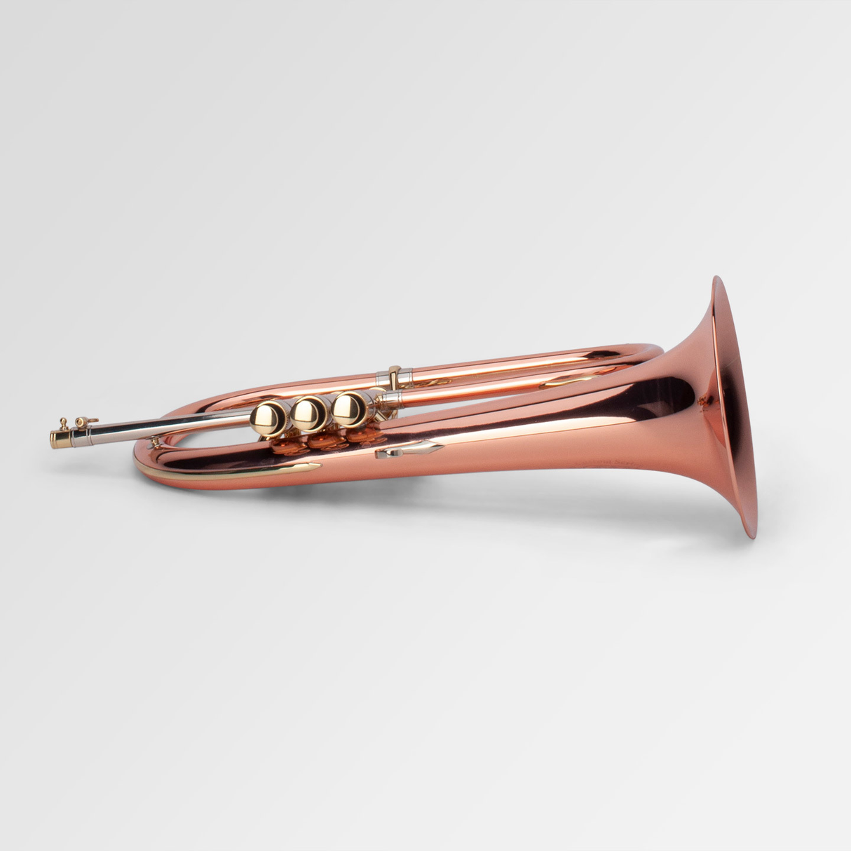 Adams F5 Flugelhorn with Copper Bell - Clear Lacquered
