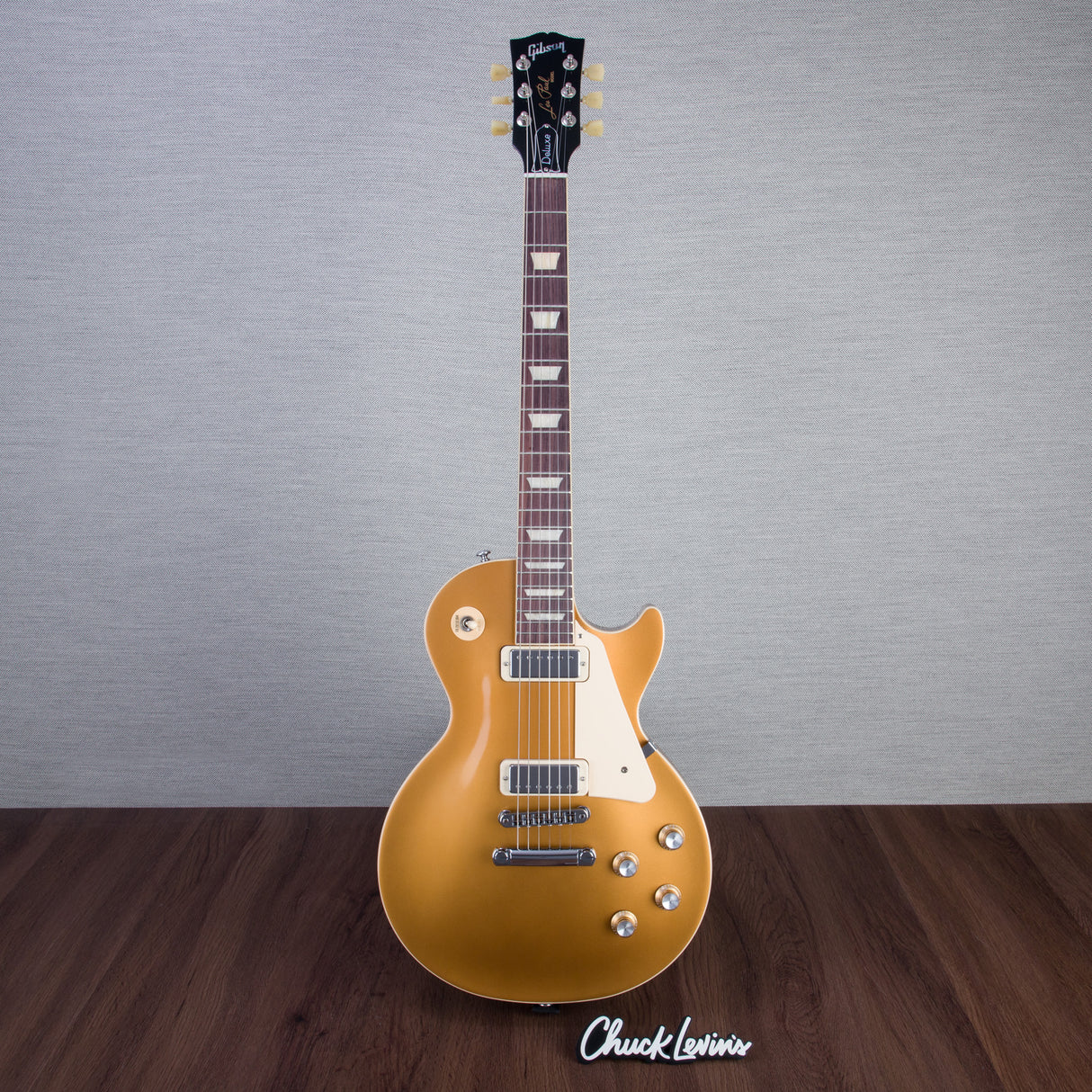 Gibson Les Paul Deluxe 70s Electric Guitar - Goldtop - #225710066
