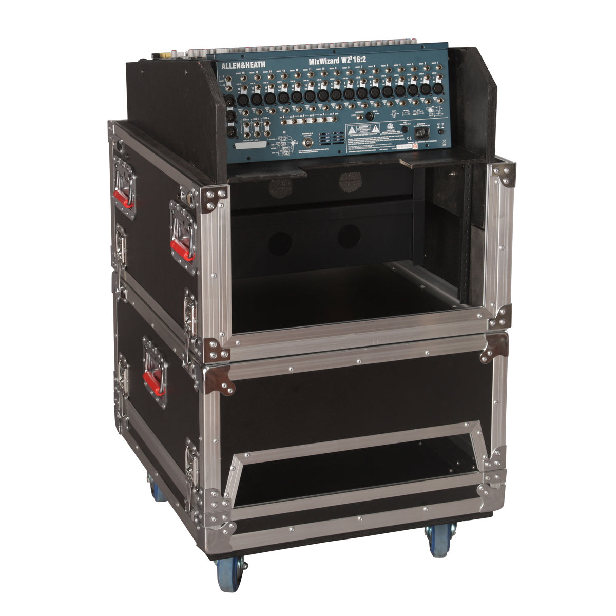 Gator Cases G-TOUR-GRC-1406 14U Top, 6U Bottom Audio Road Console Rack - New