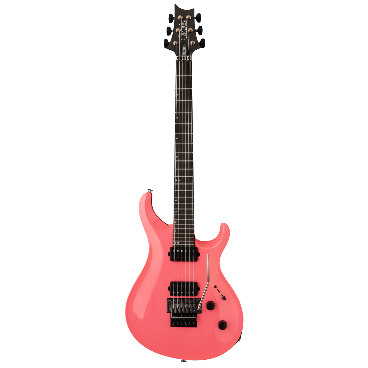 PRS Tekton "Floyd" Electric Guitar with Black Satin Neck - Hot Pink