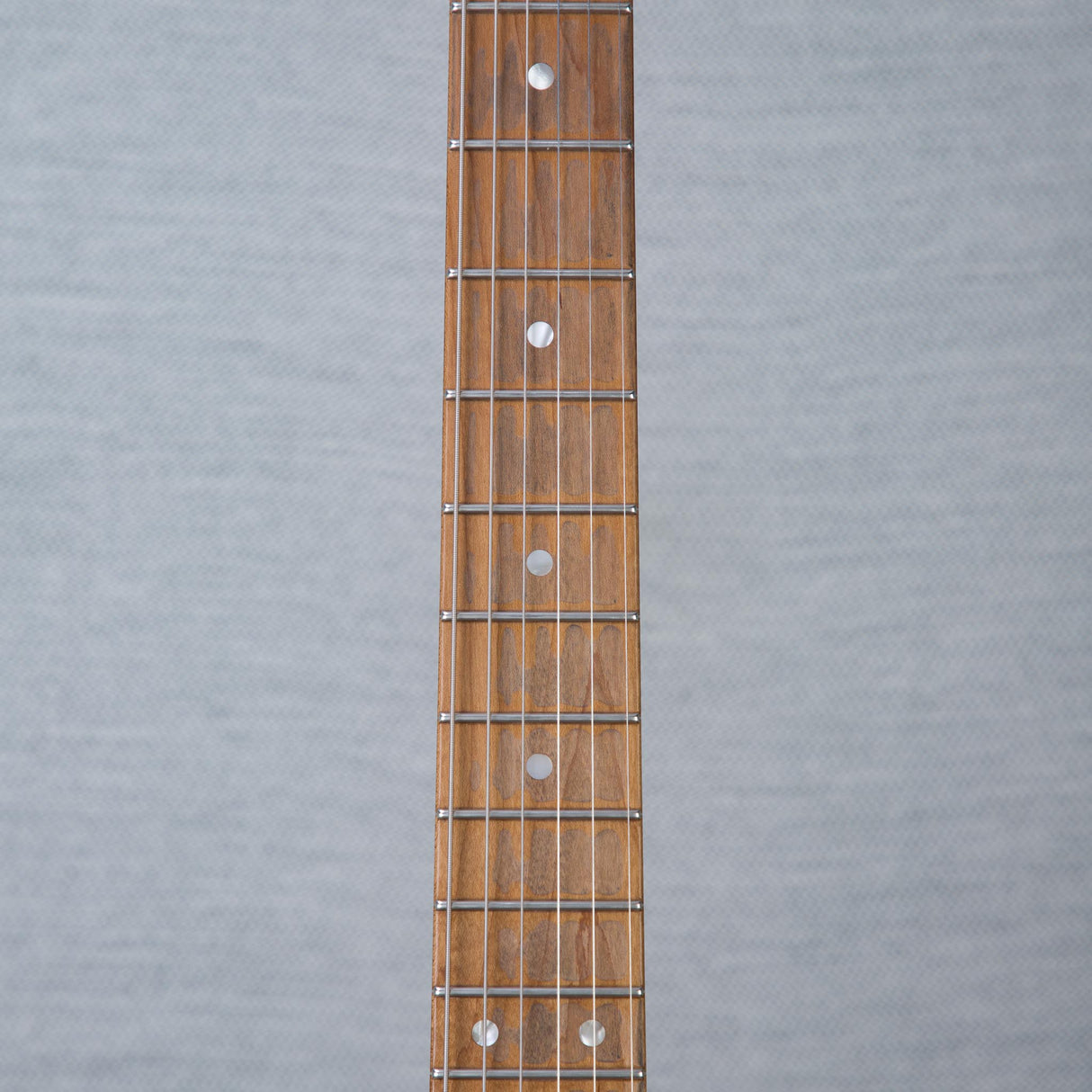 Novo Guitars Solus F2 Electric Guitar - FOF Shell Pink over Sonic Blue - #26047
