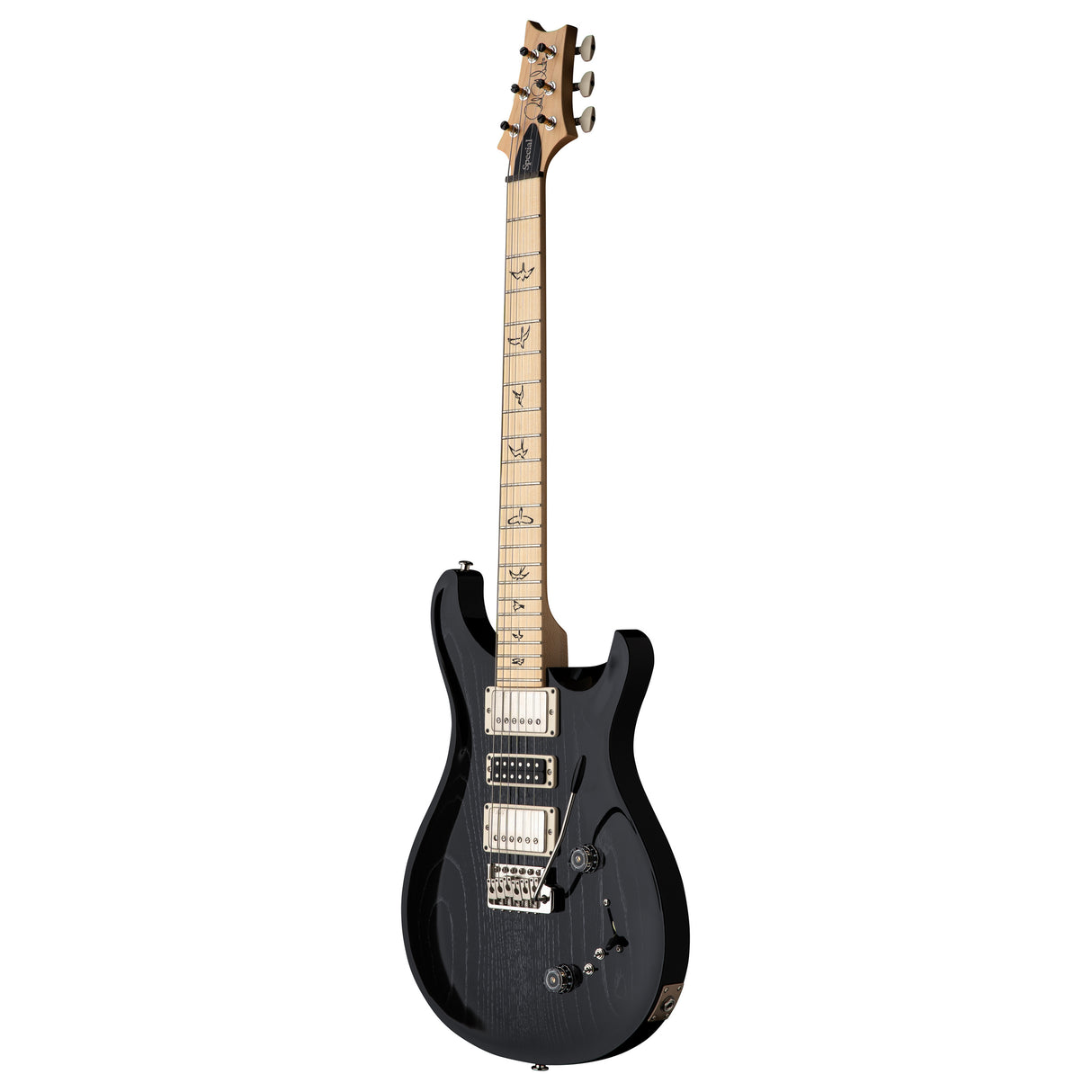 PRS Swamp Ash Special Electric Guitar, Maple Fingerboard - Black Doghair Smokeburst