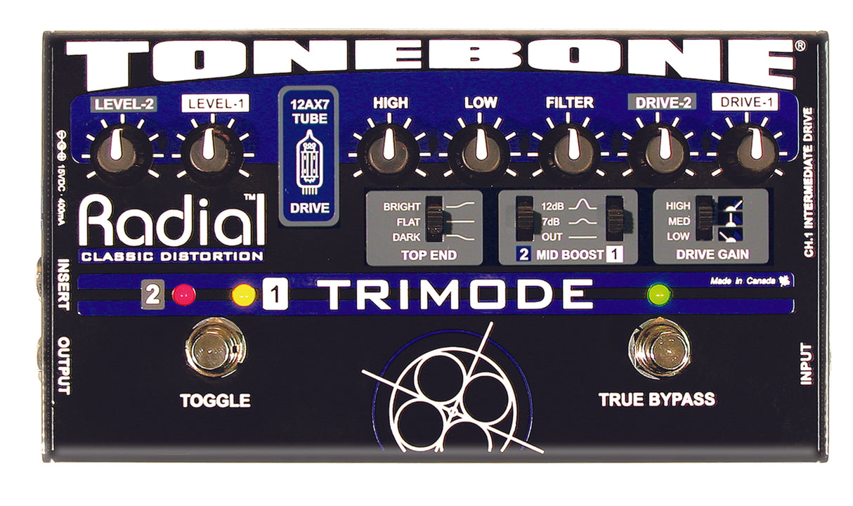 Radial Tonebone Trimode Distortion Pedal