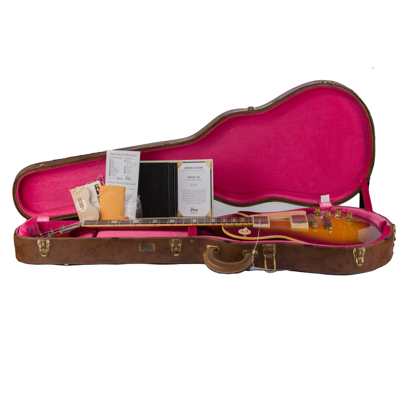 Gibson Custom Shop Murphy Lab 1958 Les Paul Standard - Ultra Heavy Aged Royal Tea Burst - CHUCKSCLUSIVE - #82131