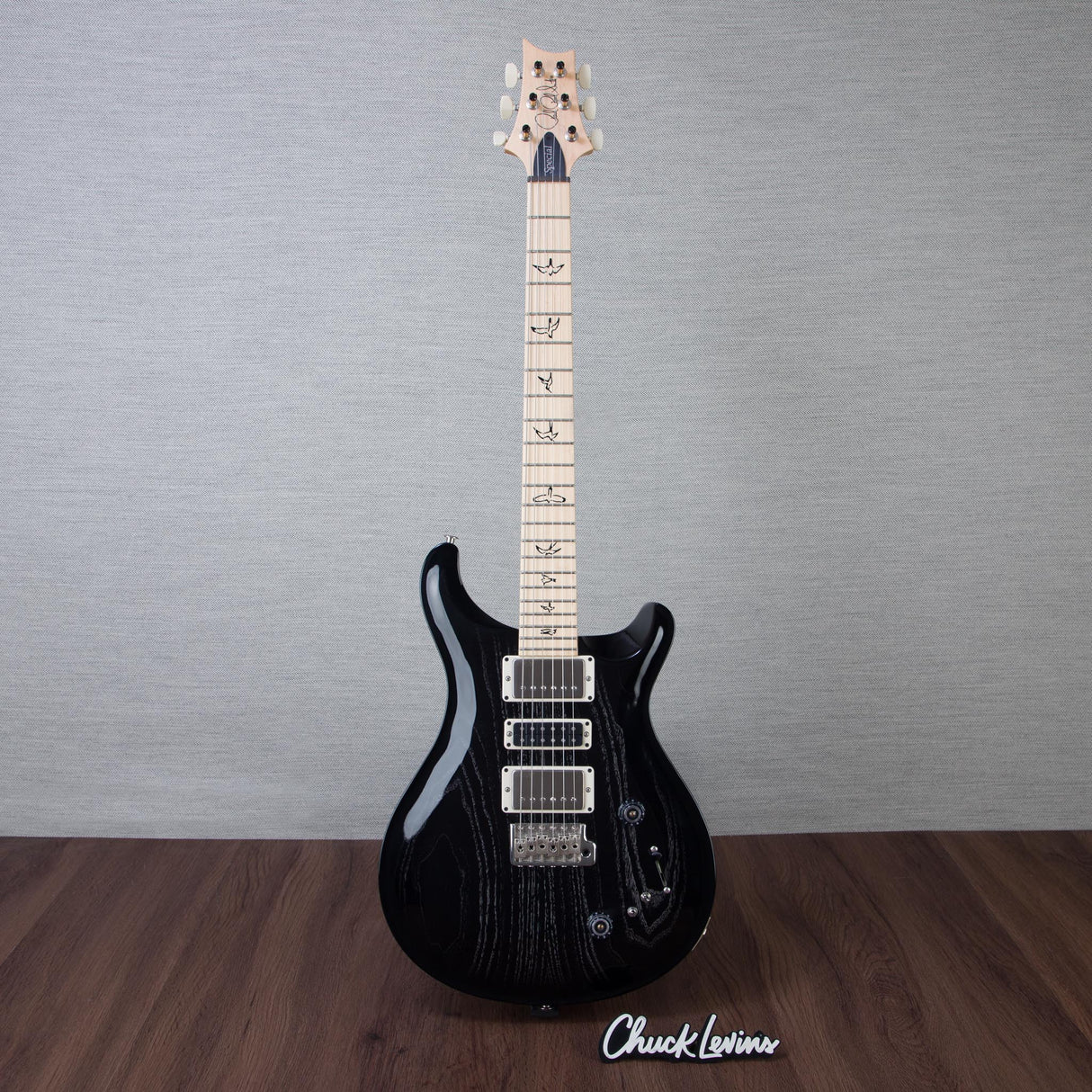 PRS Swamp Ash Special Electric Guitar, Maple Fingerboard - Black Doghair Smokeburst - #250401863