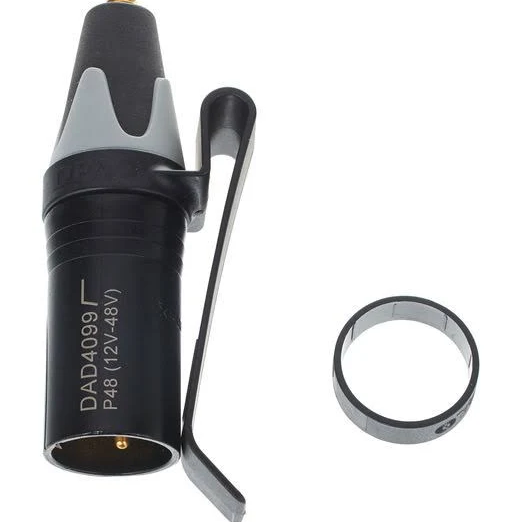 DPA DAD4099-BC MicroDot to XLR Adapter with Belt Clip & Low Cut