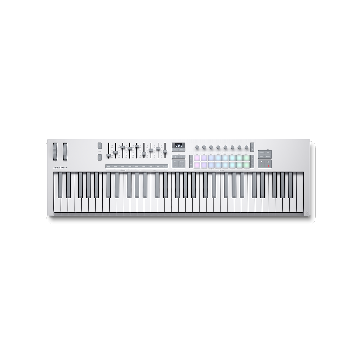 Novation Launchkey 61 MK4 61-Key MIDI Keyboard Controller - White