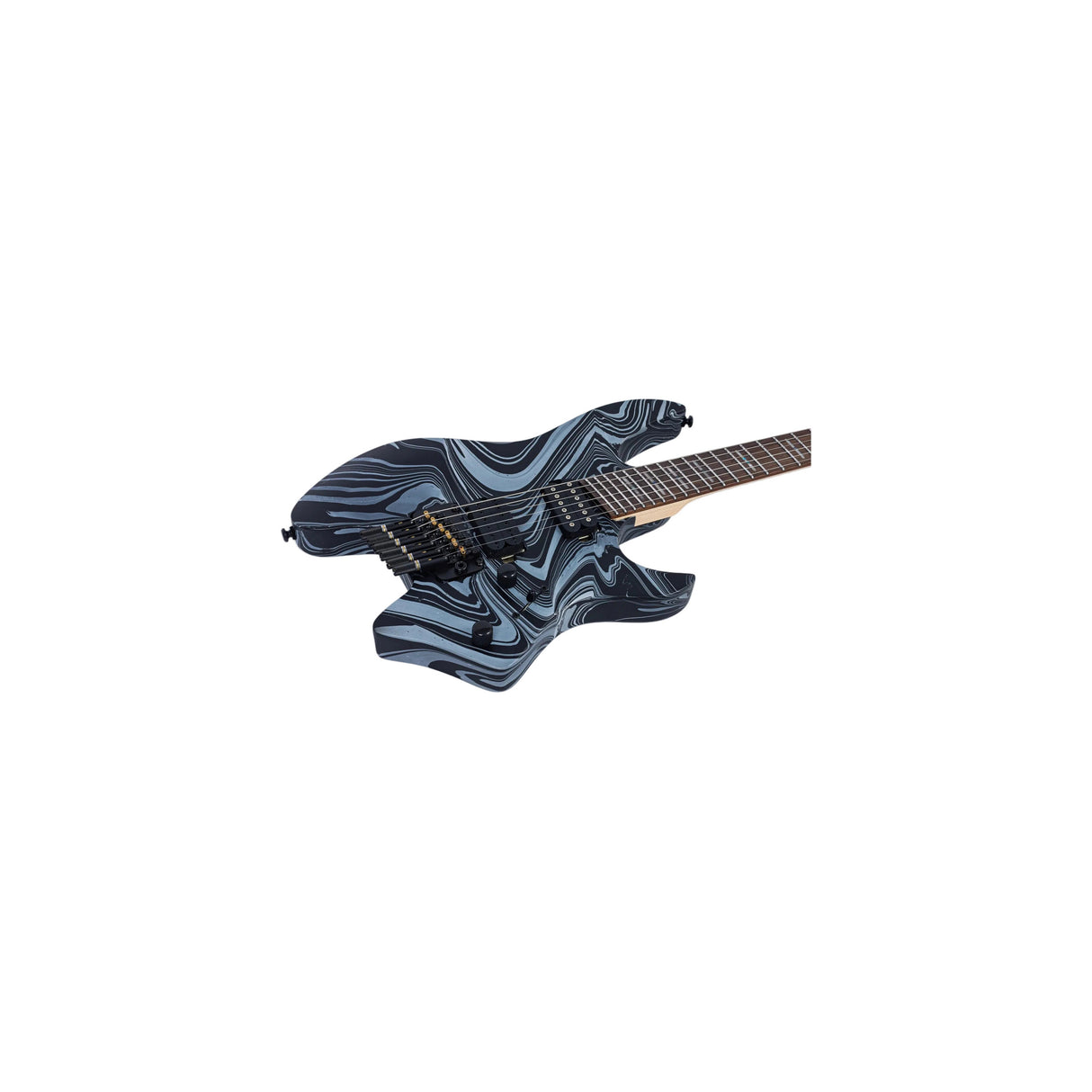 Sire Larry Carlton X6 Headless Electric Guitar - Black Swirl