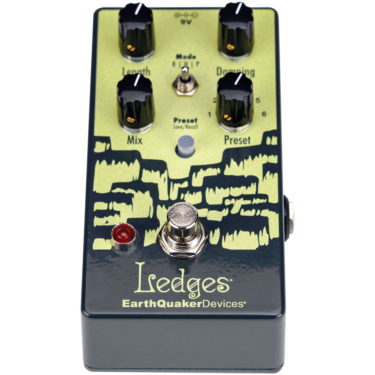 EarthQuaker Devices Ledges Tri-Dimensional Reverberation Effects Pedal