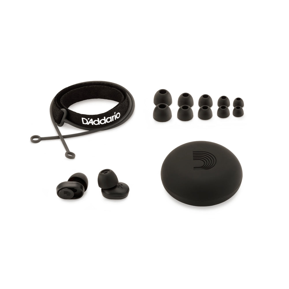 D'Addario PW-DBUDHP-01 dBUD Ear Plugs High-Fidelity Adjustable Hearing Protection