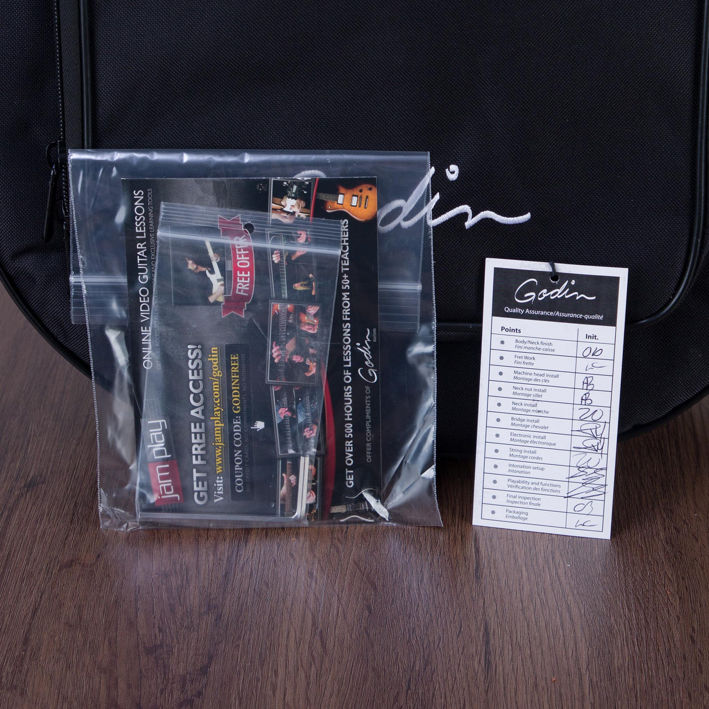 Godin MultiAc Grand Concert SA Nylon String Acoustic-Electric Guitar - Trans Black - CHUCKSCLUSIVE - #25313351