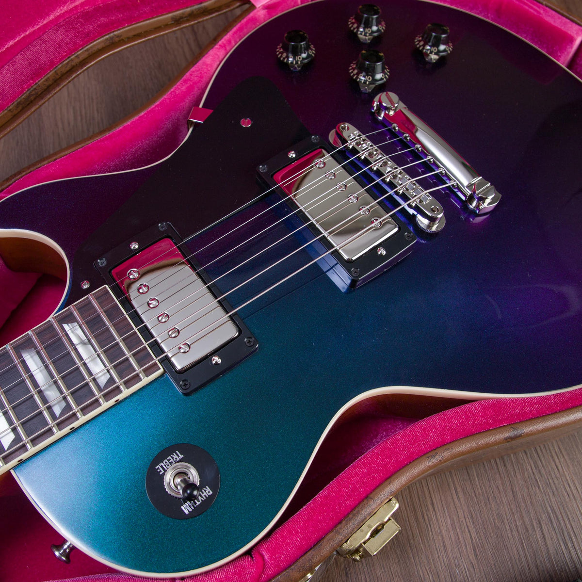 Gibson Custom Shop 1957 Les Paul Standard Reissue Electric Guitar - Hemisphere Shift Top - #751825