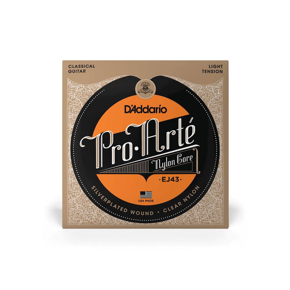 D'Addario EJ43 Light Tension Nylon Classical Guitar Strings