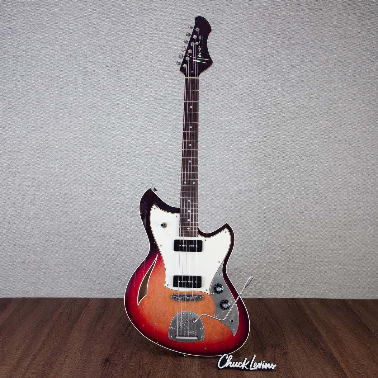 Novo Guitars Miris J Semi-Hollowbody Electric Guitar - Bonfire - #251348