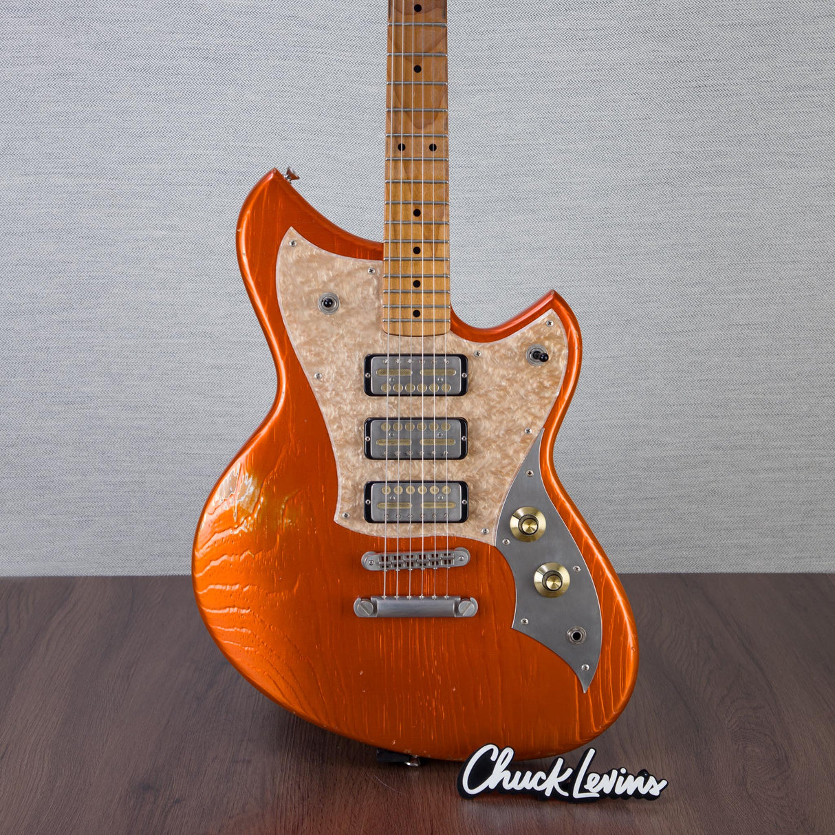 Novo Guitars Limited Edition Serus P2 Electric Guitar - Candy Apple Orange - #251216