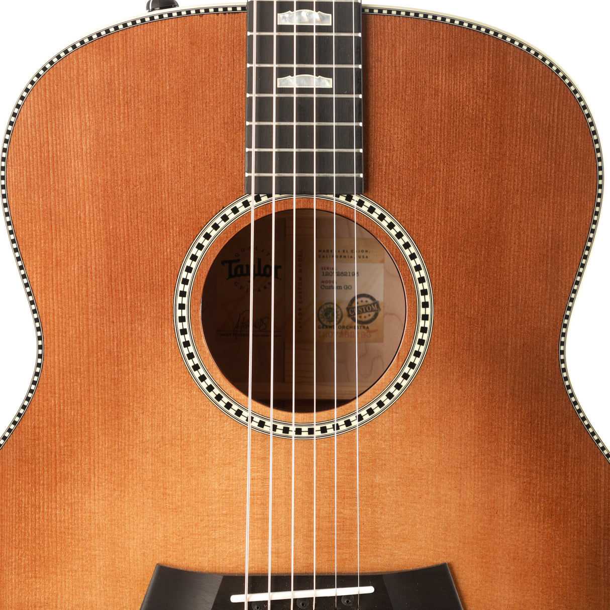 Taylor NAMM 2022 Custom Catch Grand Orchestra Acoustic Guitar - Quilted Maple, Sitka Spruce - New