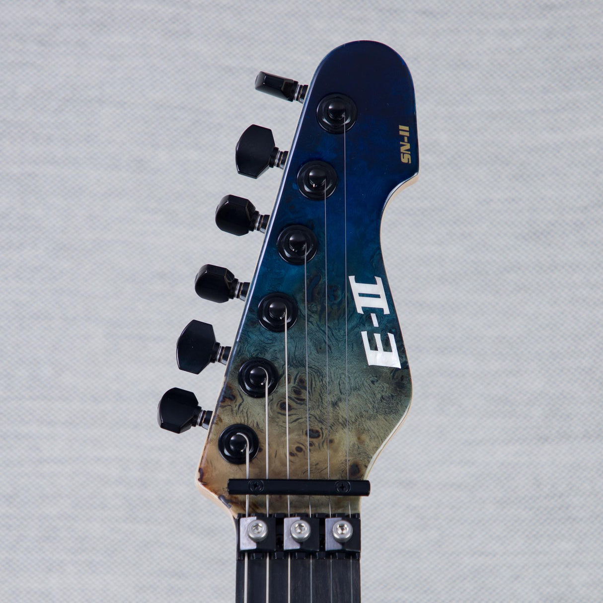 ESP E-II SN-II Electric Guitar - Blue Natural Fade - #ES5490243