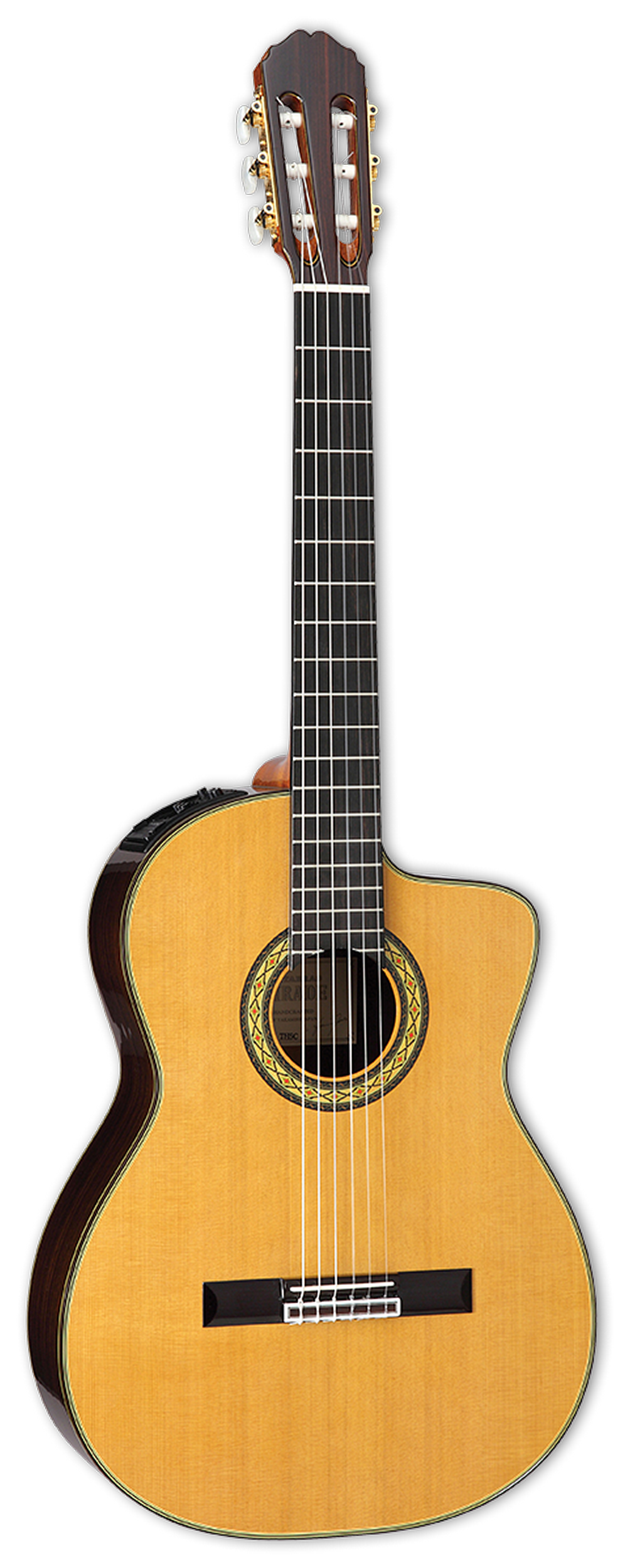 Takamine TH5C Hirade Concert Classical Nylon String Acoustic Electric Guitar - Natural