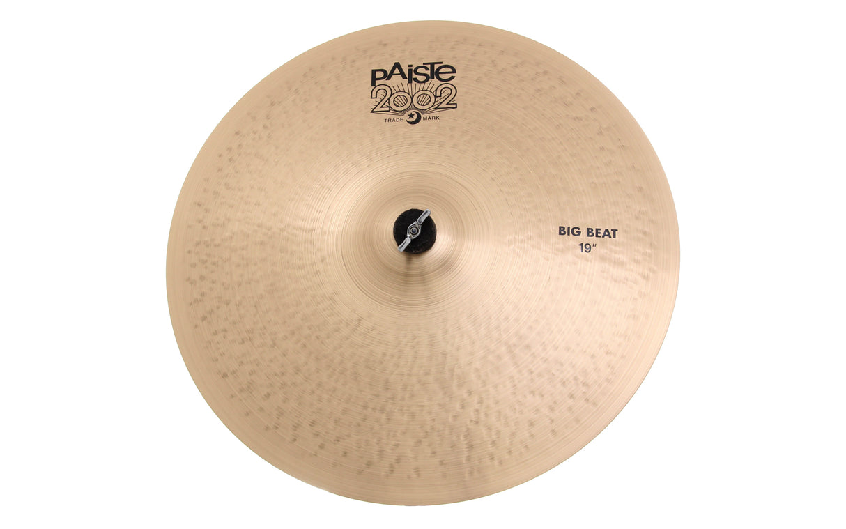Paiste 19" 2002 Big Beat Crash/Ride Cymbal - New,19 Inch