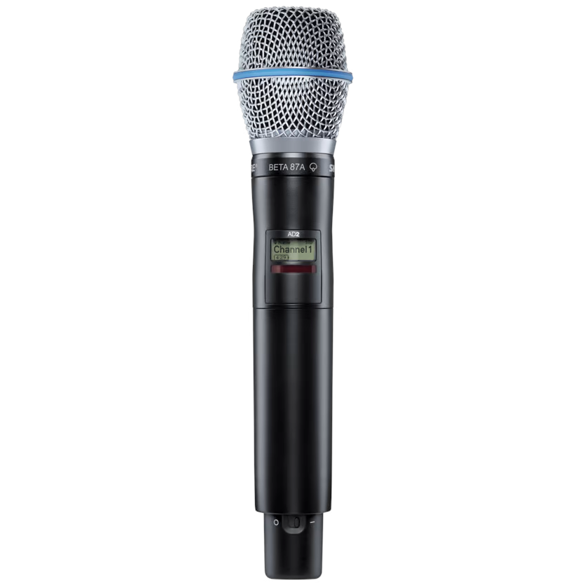 Shure AD2/B87A Handheld Wireless Microphone Transmitter, G57 Band - Open Box, Mint