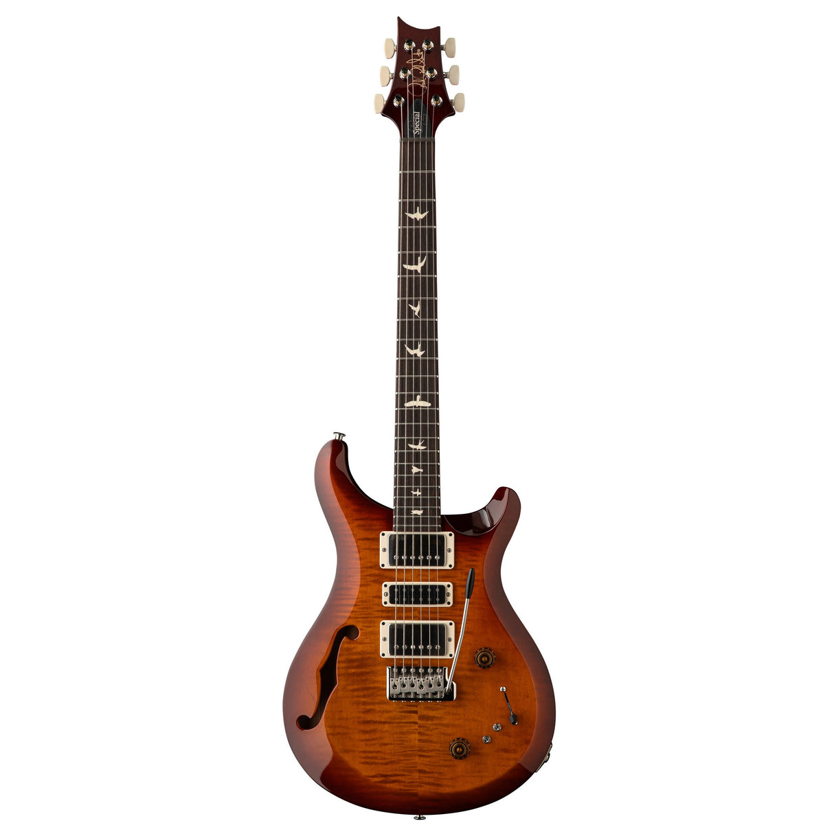 PRS S2 Special Semi-Hollow Electric Guitar - Dark Cherry Sunburst