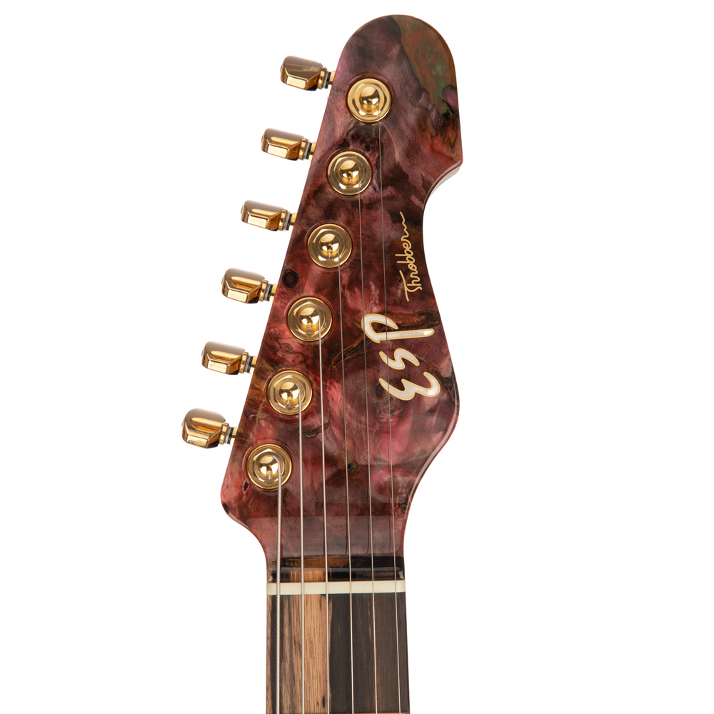 ESP Exhibition Limited Throbber CTM FL Electric Guitar - Natural Amorous Brown - New