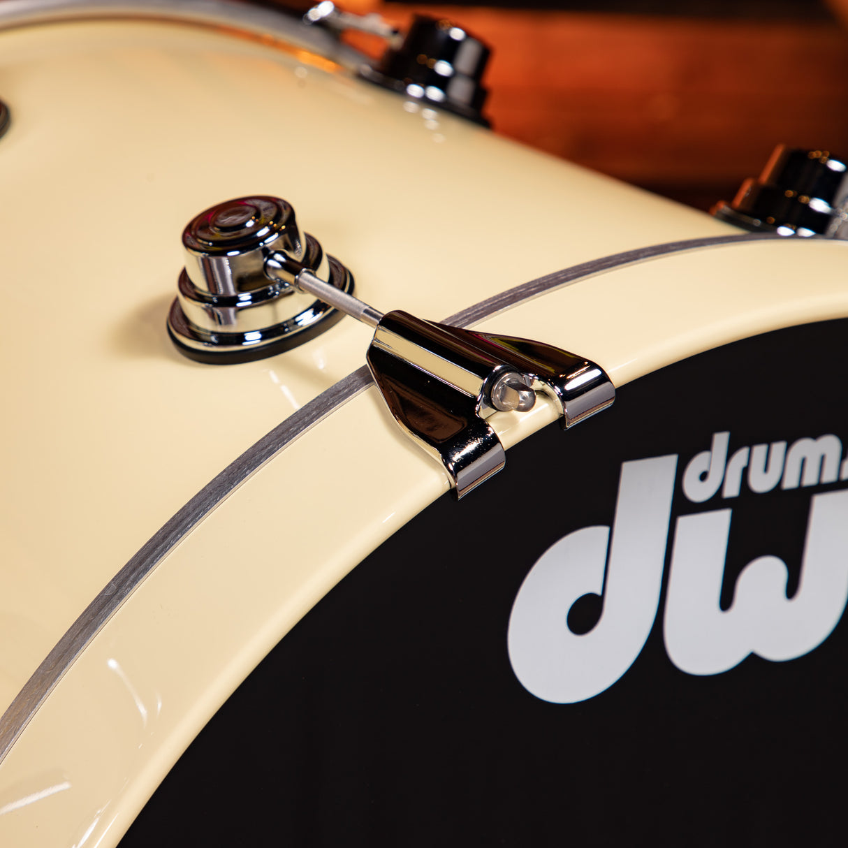DW Collector's Maple SSC 3-Piece Shell Pack - Solid Double Cream Lacquer