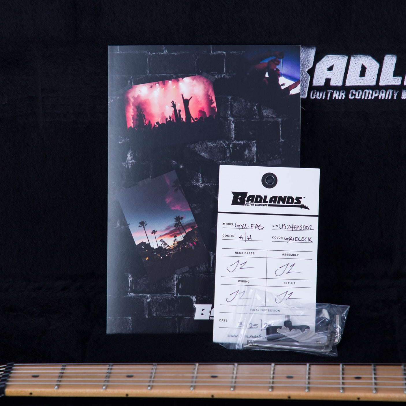 Badlands Limited Edition GX1 Gridlock HH Electric Guitar - CHUCKSCLUSIVE - #US24EAS002