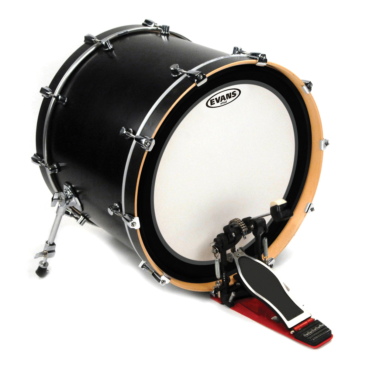 Evans 24" EMAD Coated White Bass Drum Head