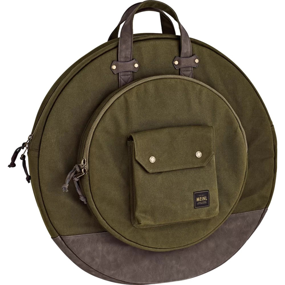 Meinl Waxed Canvas 22-Inch Cymbal Bag - Forest Green
