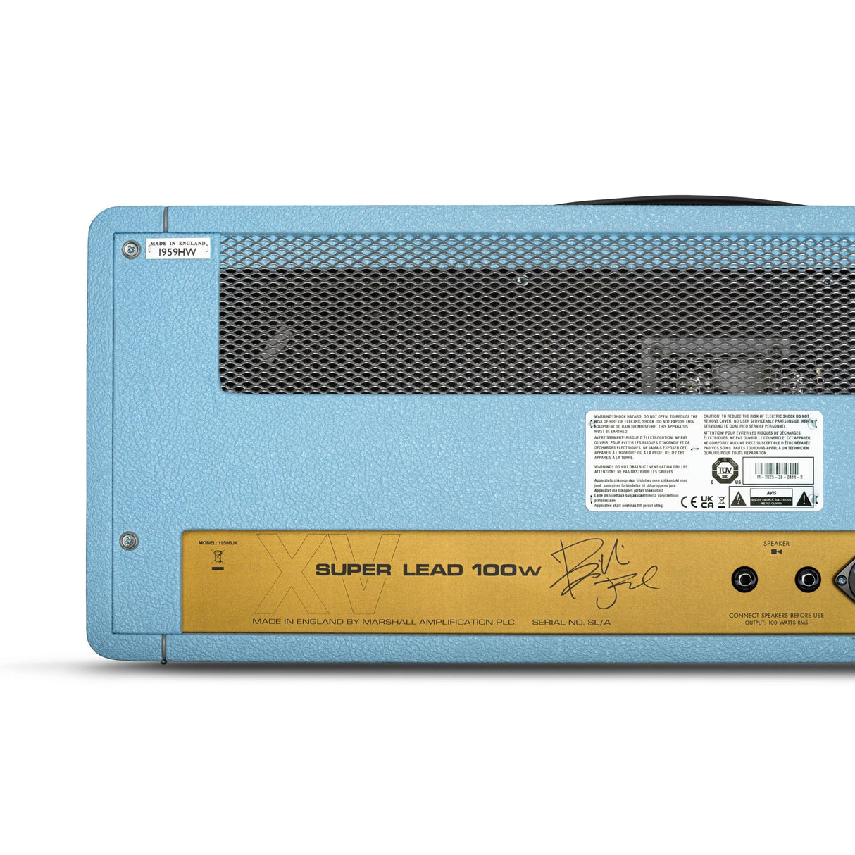Marshall 1959BJA Billie Joe Armstrong Signature 100-Watt Amp Head