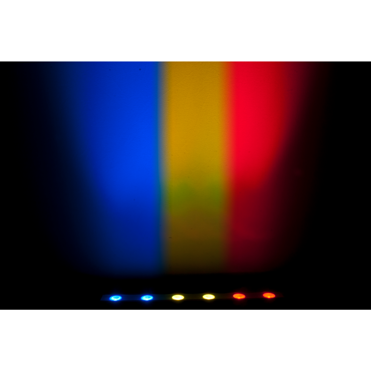 Chauvet DJ EZLink Strip Q6BT with 6 Four-Color Bluetooth Linear Wash Lights