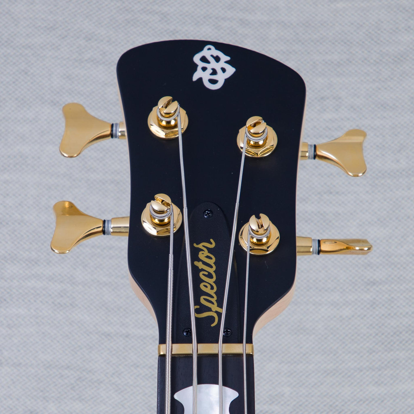 Spector Euro 4 LT Solid Korina Wings Electric Bass Guitar - Natural Satin - CHUCKSCLUSIVE - #NB23504