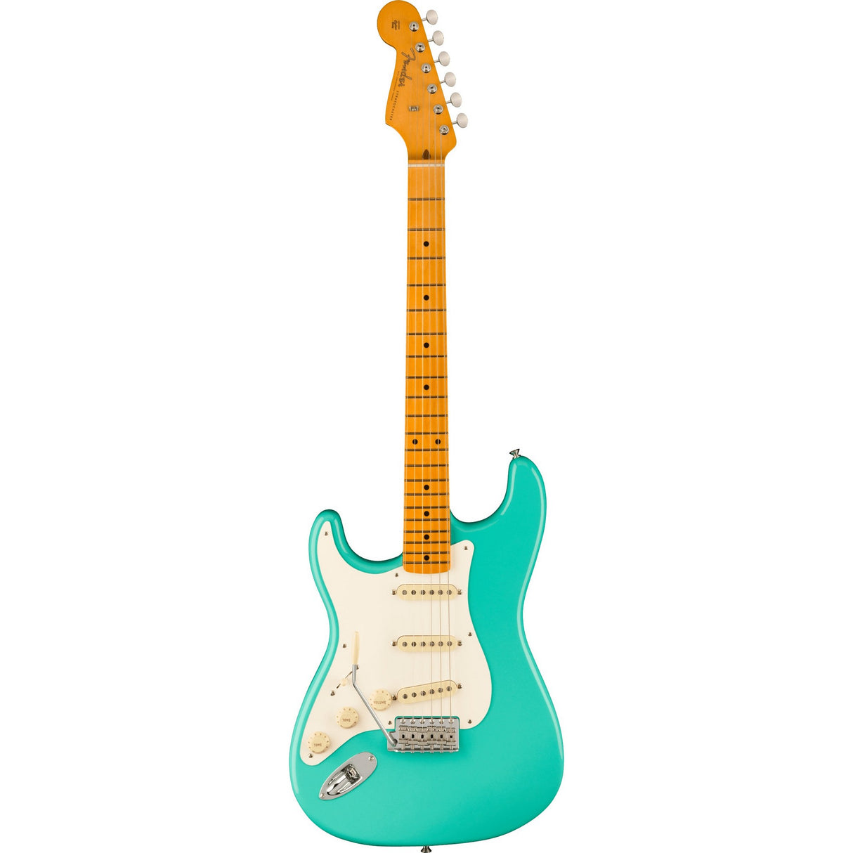 Fender American Vintage II 1957 Stratocaster Left-Handed Electric Guitar - Maple Fingerboard, Sea Foam Green - Preorder