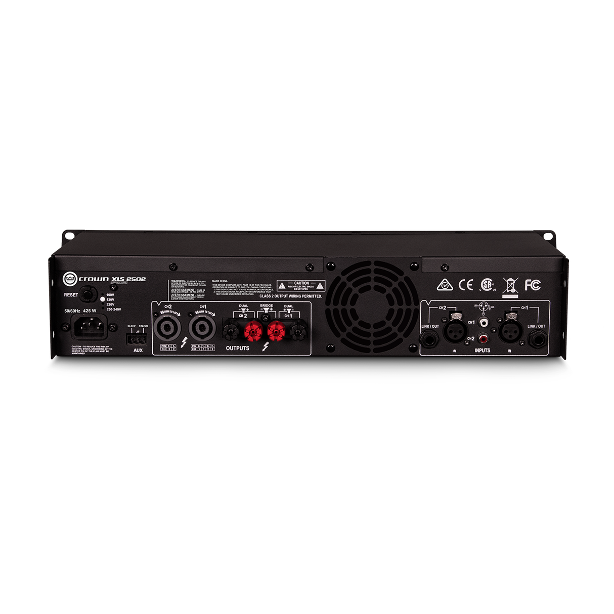 Crown Audio XLS 2502 Drivecore 2 Power Amplifier - New