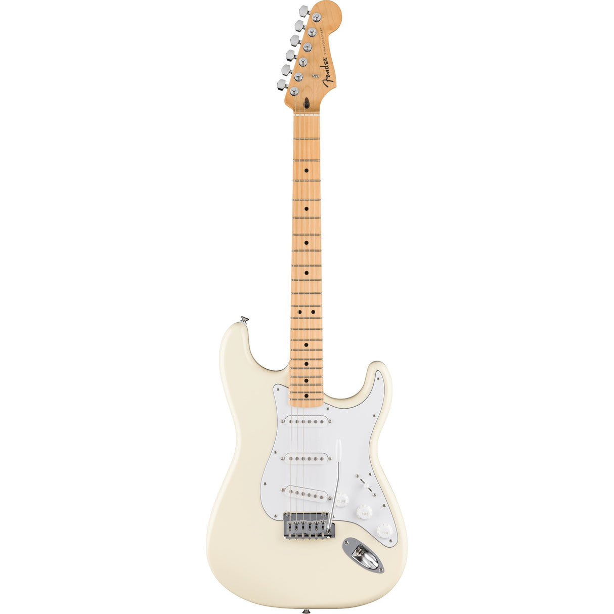 Fender Standard Stratocaster Electric Guitar - Olympic White