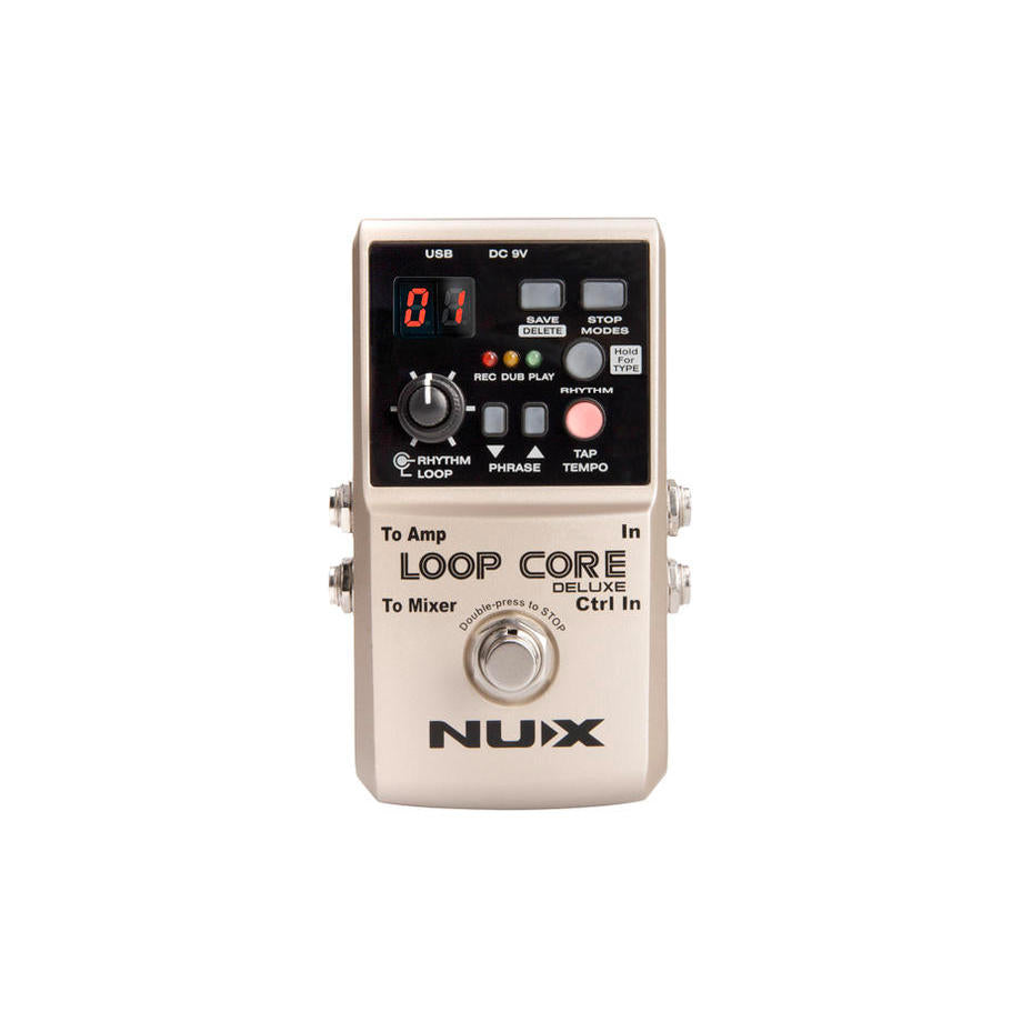 NUX Effects Loop Core Deluxe Looper with Drum Machine