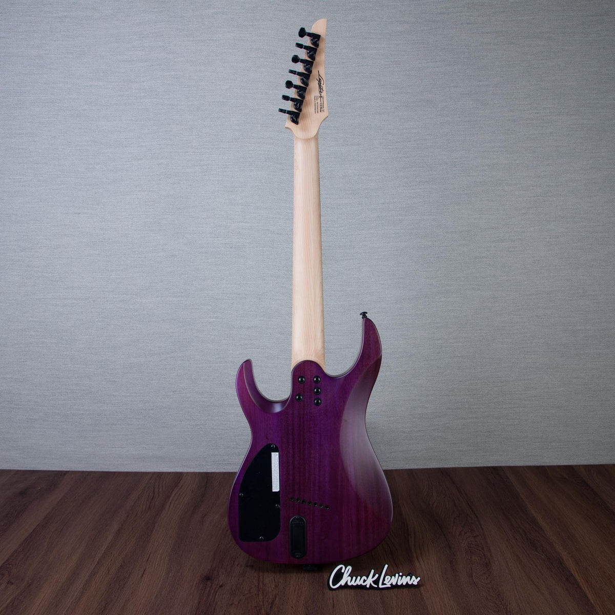 Legator N7FSS Ninja Super Shred Multiscale 7-String Electric Guitar - Satin Purple QM - #IM25090086 - Mint, Open Box