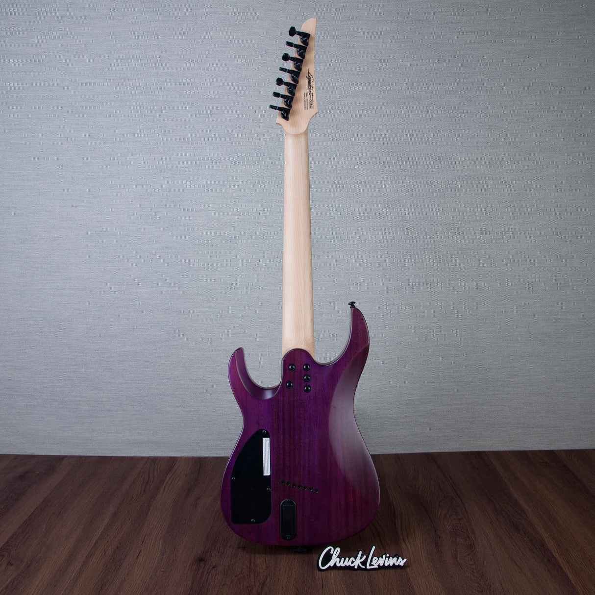 Legator N7FSS Ninja Super Shred Multiscale 7-String Electric Guitar - Satin Purple QM - #IM25090086