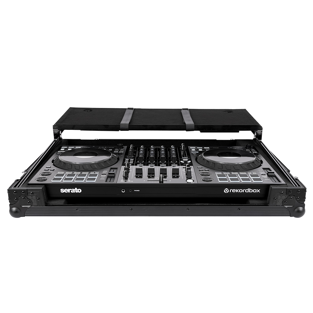 Pioneer DDJFLX-10 Bundle with Headlner Black Case with Laptop Stand