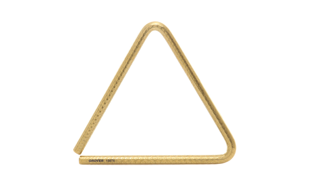 Grover TR-BPH-8 8" Bronze-Pro Hammered Triangle