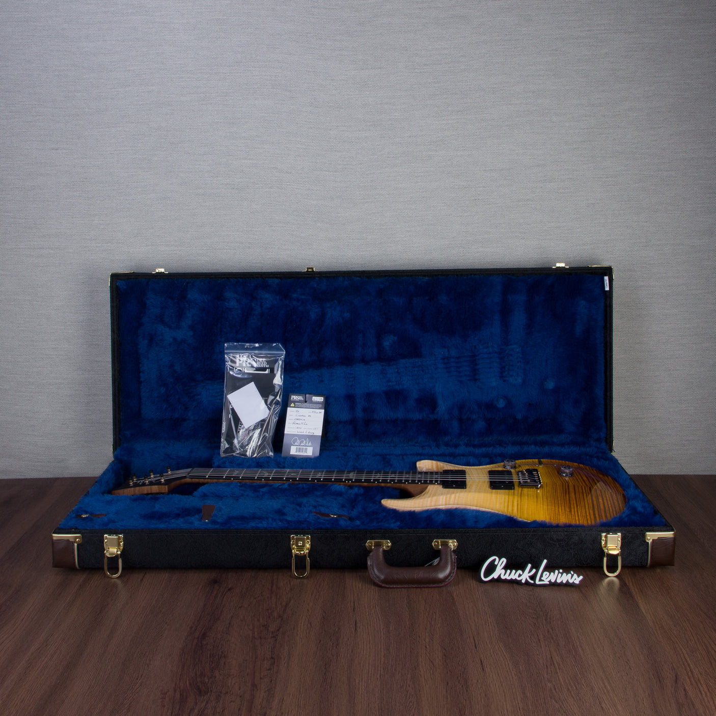 PRS Wood Library Custom 24 Electric Guitar - Private Stock Goldstorm Fade Finish - CHUCKSCLUSIVE - #240383979 - 2024