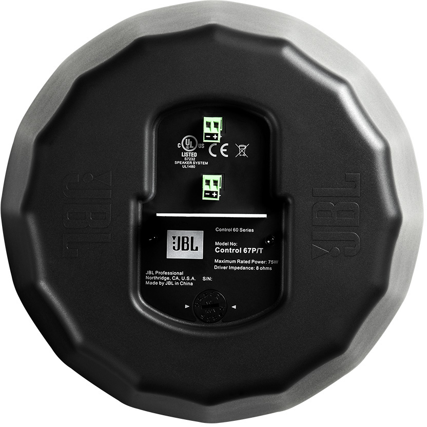 JBL C67P/T Extended Range Full-Range Pendant Speaker Pair - New