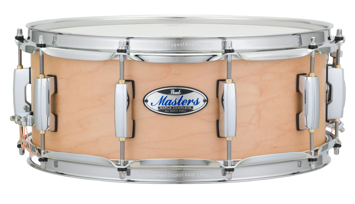 Pearl 14" x 5.5" Masters Maple Complete MCT Snare Drum - Matte Natural