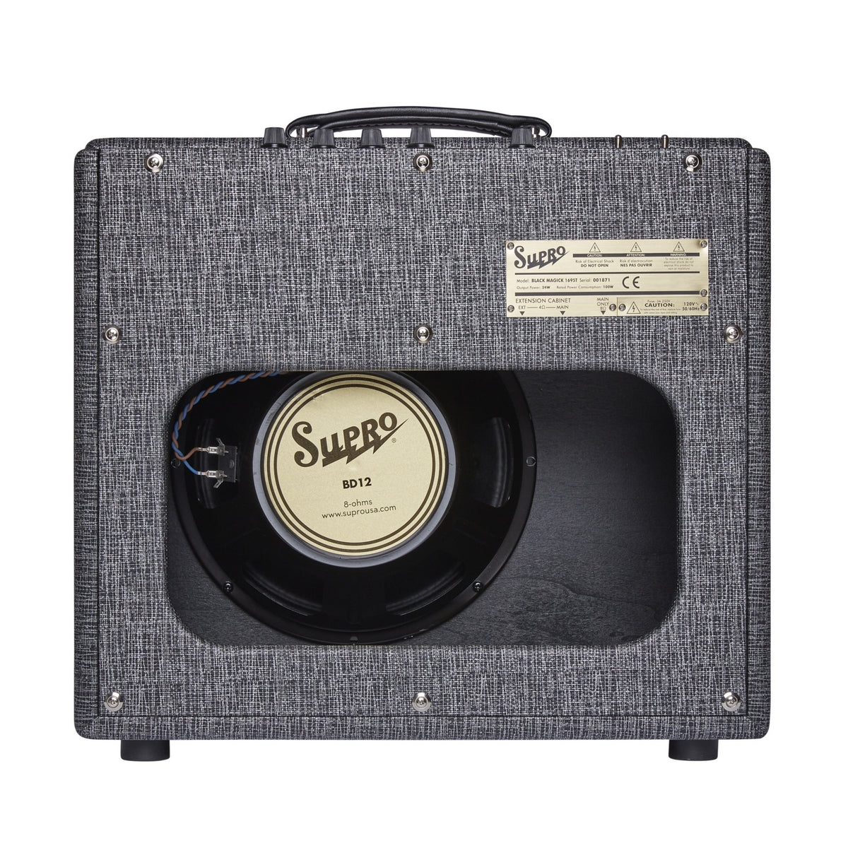 Supro 2020 Black Magick 1x12-Inch 25-Watt Combo Amp - New