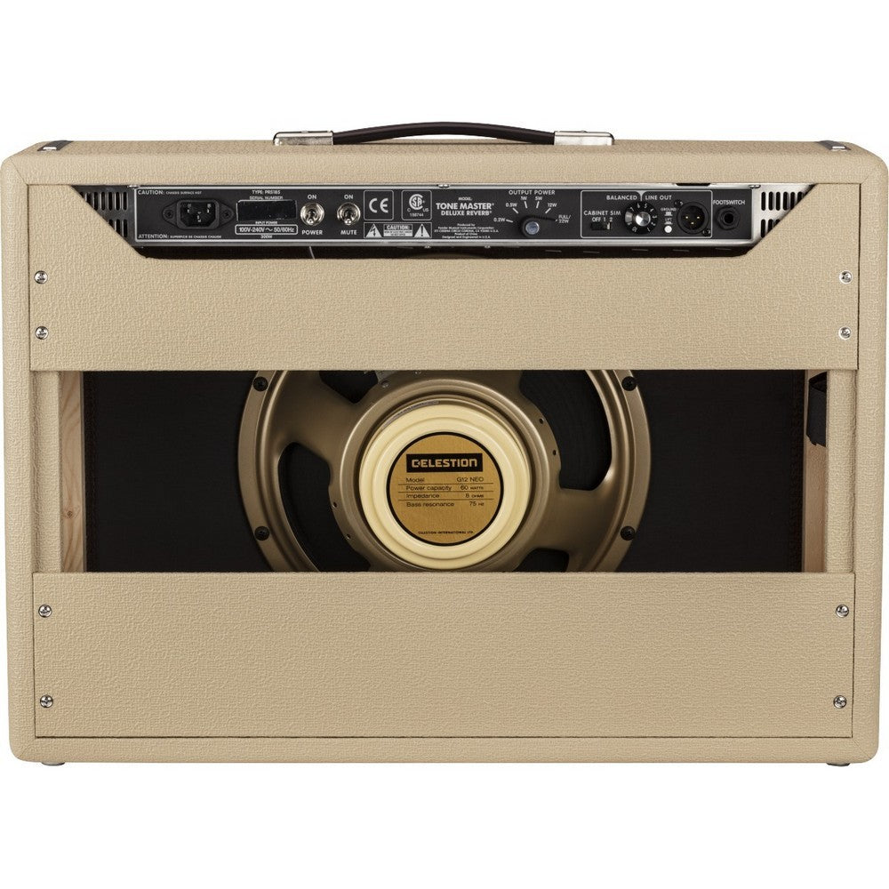 Fender Tone Master Deluxe Reverb Guitar Combo Amplifier - Blonde - New