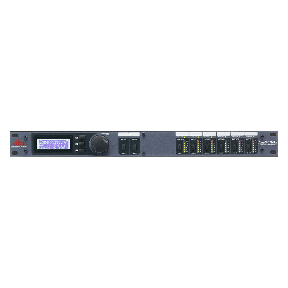 DBX Professional ZonePRO 1260M 12x6 Digital Zone Processor - Open Box, Mint