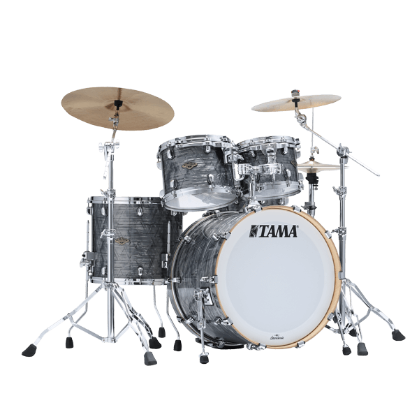 Tama Starclassic WBR42SCCO Walnut/Birch 4-Piece Shell Pack - New,Charcoal Onyx